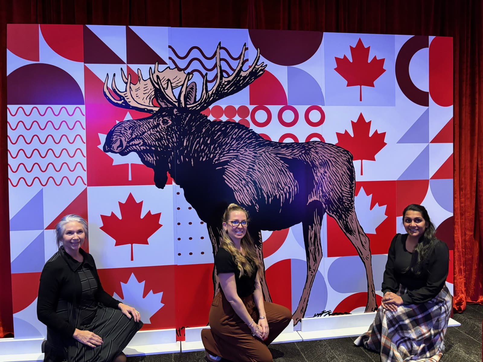 Destination sales team at a Canadian business events gathering